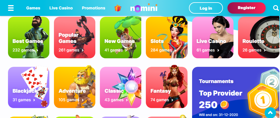 nomini-casino-games