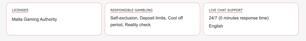 responsible gambling tools display on bestbonuslist.com