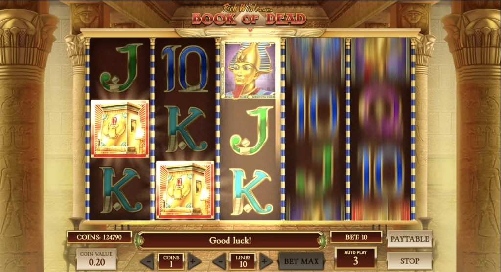 book of dead slot review by best bonus list