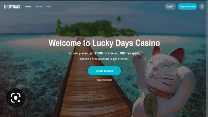 Lucky Days Casino Review with Bonus for new players from Canada