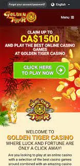 golden tiger casino welcome bonus canada