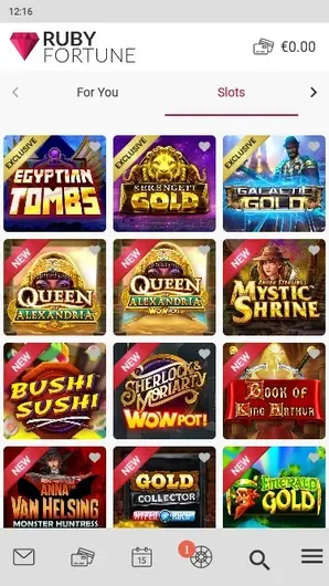 Ruby Fortune Casino Review