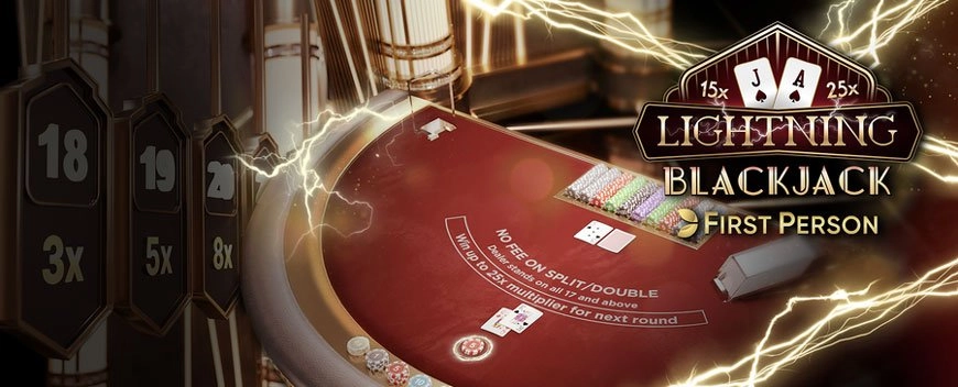 lightning baccarat first person