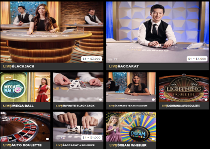 play now live casino review