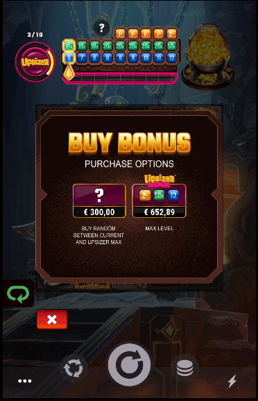 anvil and ore bonus buy feature