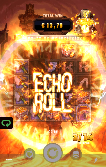 anvil and ore echo roll