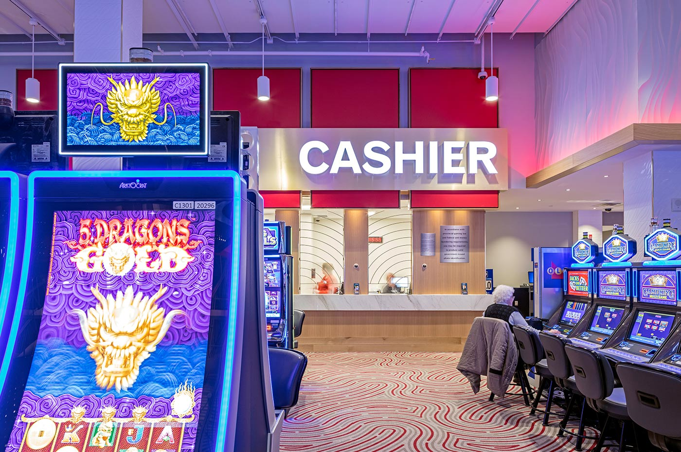 shorelines casino belleville slots cashier